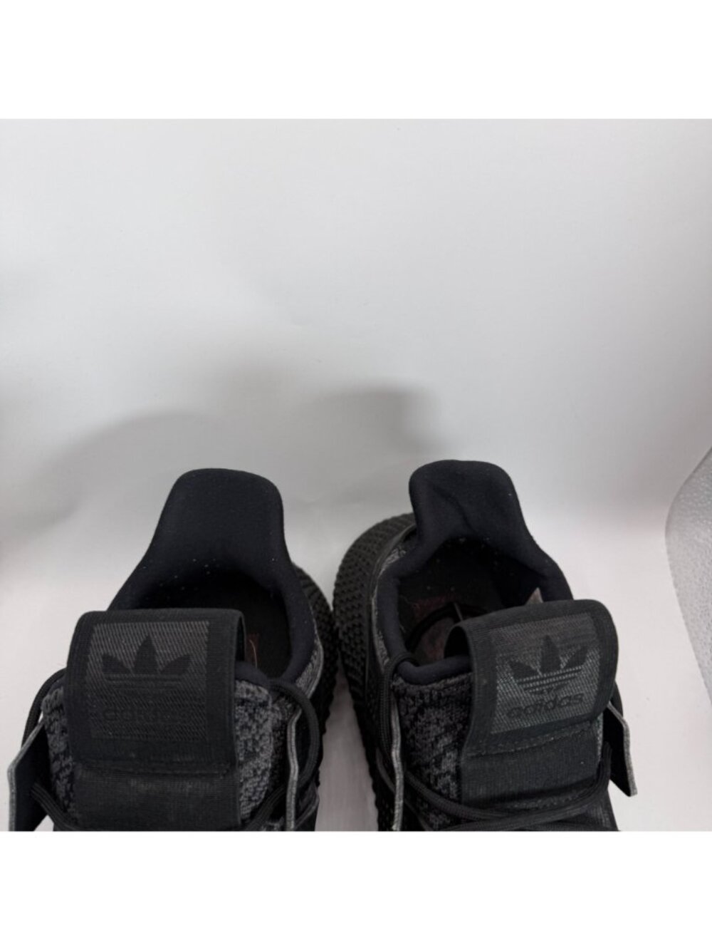 Adidas Prophere Mens Black Sneakers Size 10.5 Stylish Knit Upper & Textured Sole - Picture 3 of 8